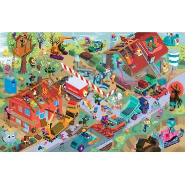 Na budowie – środek, wiosna